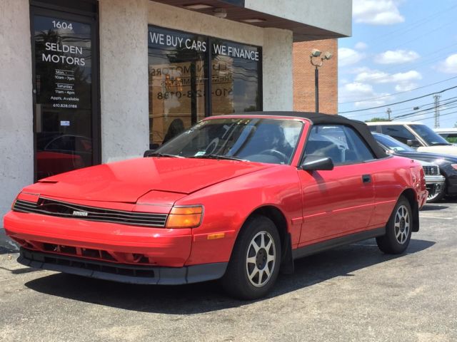 19890000 Toyota Celica 2dr Coupe Co