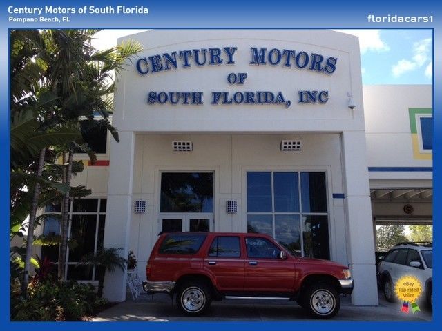 1992 Toyota 4Runner 1 OWNER AUTO V6 SR5 SUNROOF RWD CLOTH LOW MILES TOW CLEAN