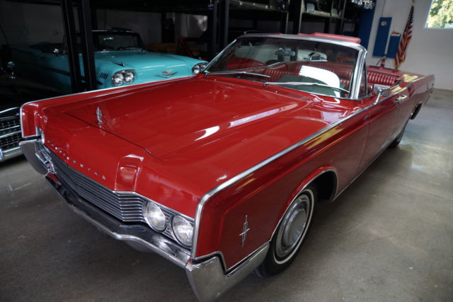 1966 Lincoln Continental 4 DOOR CONVERTIBLE Leather