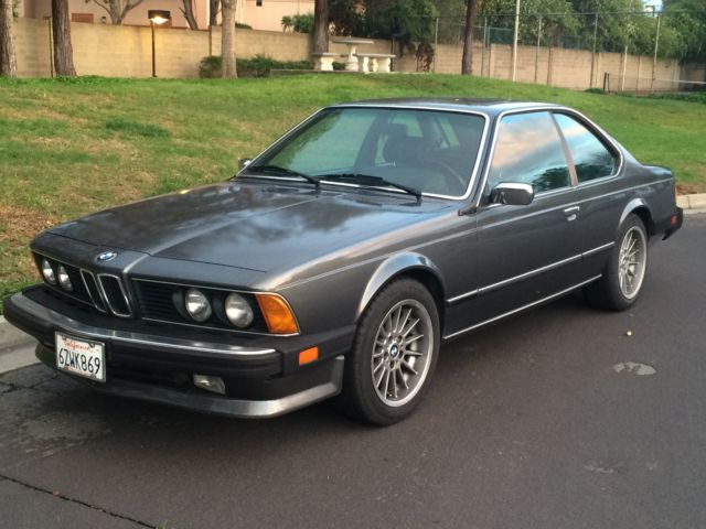 1987 BMW 6-Series E24