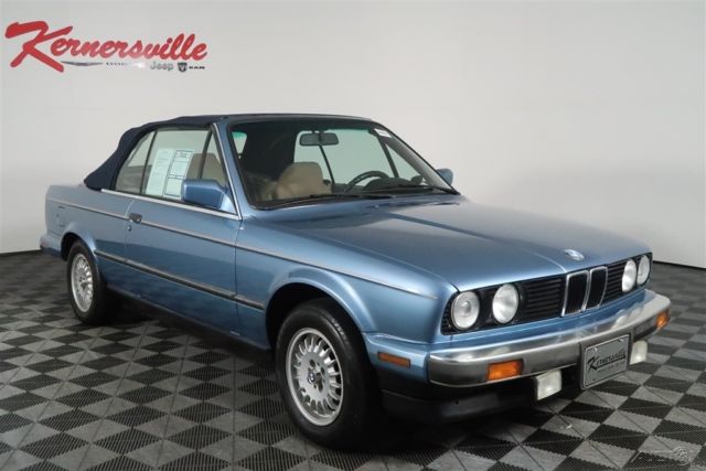 1989 BMW 3-Series 325i RWD I6 Convertible Coupe Leather Seats