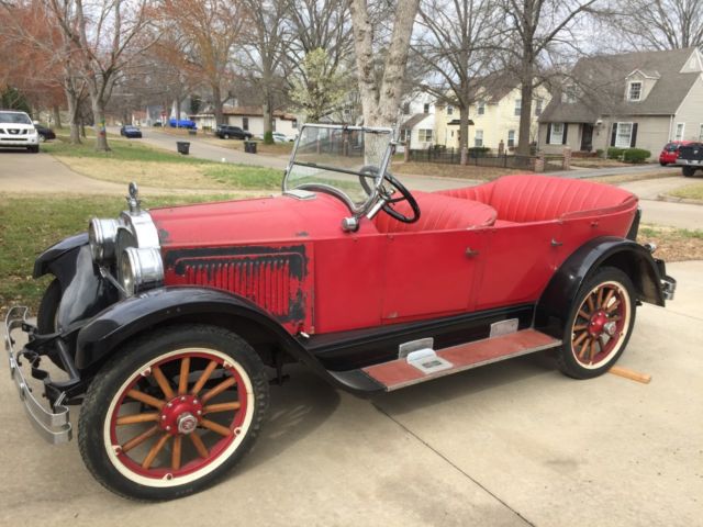1924 Willys Knight Model 64 Four Door Touring Convertible N/A
