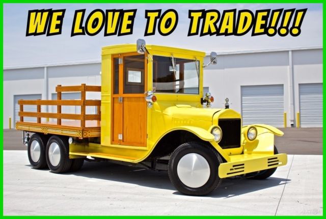 1925 Ford Model T PickUp / Handcrafted Wood / Custom Interior / Nissan Powered