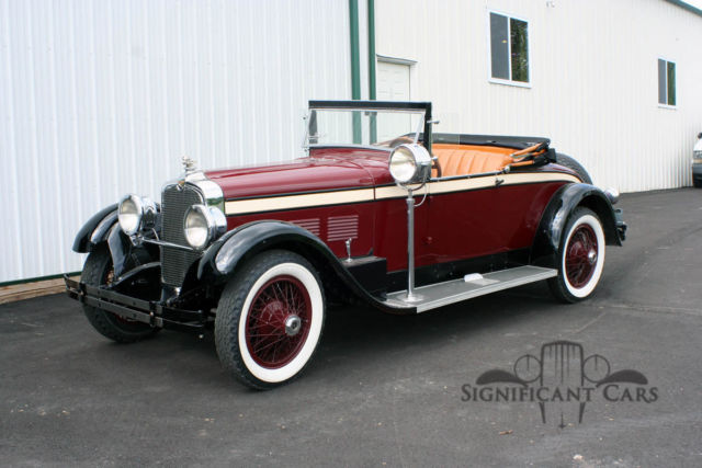 1926 Other Makes Stutz AA Roadster