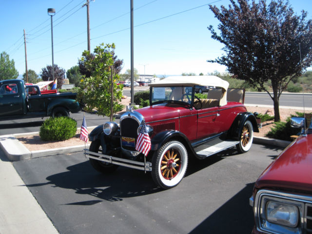 1928 Chrysler Model 52 Roadster with Rumble Seat