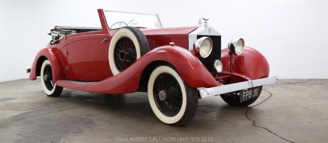 1928 Rolls-Royce 20HP 3 Position Drophead Coupe