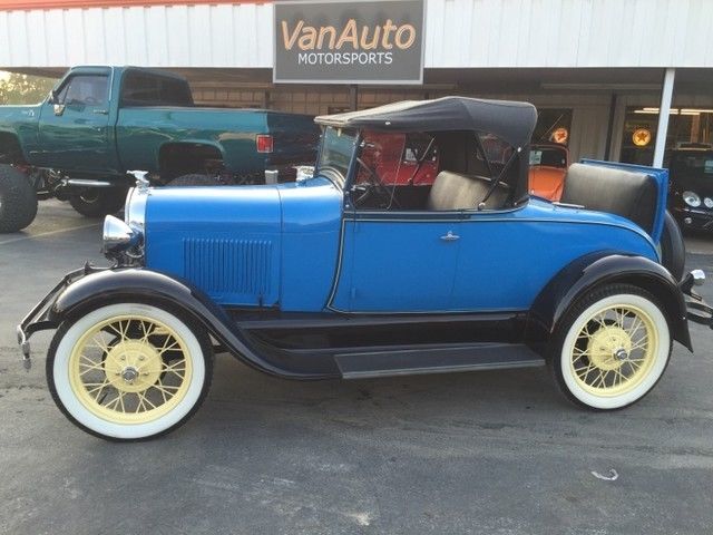 1928 Ford Model A Roadster Convertible