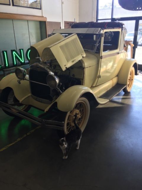 1928 Ford Model A Tan