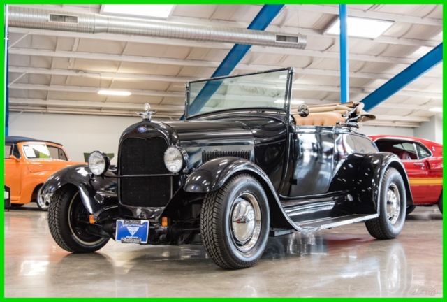 1928 Ford Model A Original Steel Body Roadster 350 V8 Automatic