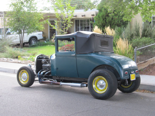 1928 Ford Model A sport coupe 2 door