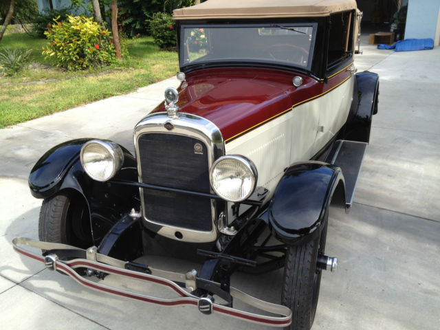 1928 Nash standard six 322