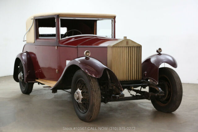 1929 Rolls-Royce 20HP Doctors Coupe