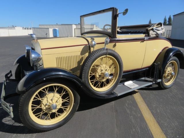 1929 Ford Model A Cabriolet Convertible