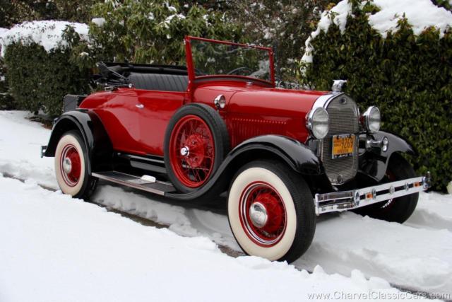 1929 Ford Model A Custom Roadster. UPGRADED. Nice! See VIDEO