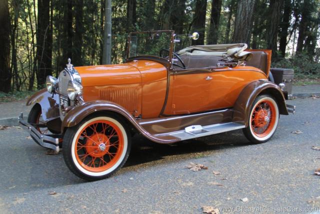 1929 Ford Model A Roadster. Restored. EXCELLENT! See VIDEO.