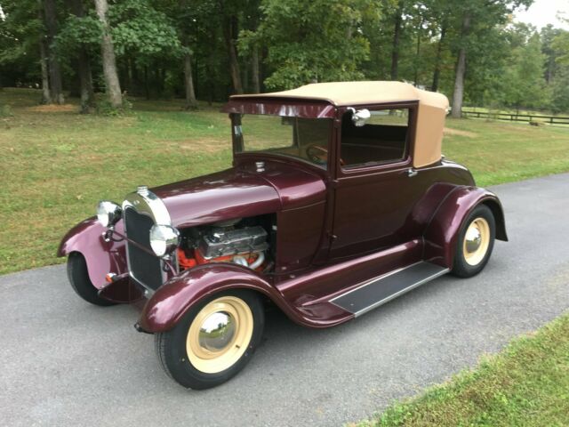 1929 Ford Model A Beechwood Ultra-leather