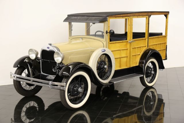 1929 Ford Model A Woody Station Wagon