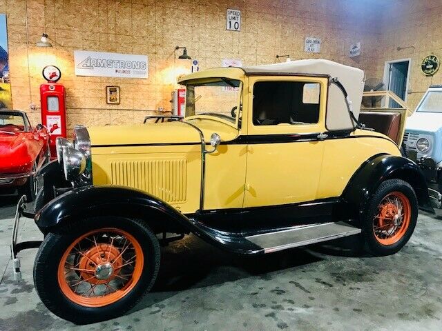 1930 Ford Model A NO RESERVE Sport Coupe GREAT HISTORY!