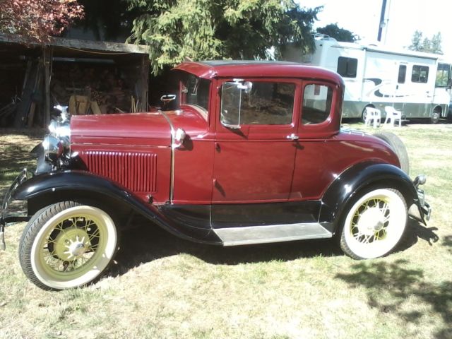 1930 Ford Model A with Rumble Seat --