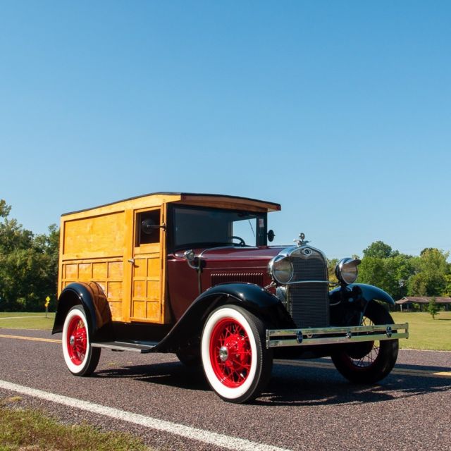 1930 Ford Model A Woody Panel TruckÂ 