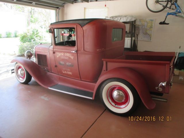 1930 Ford Pickup was a Sedan making it a Extended Cab Street Rod Frame stretched for sale