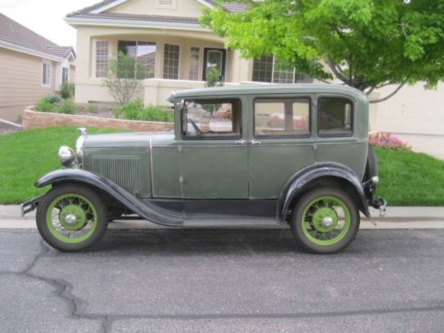 1930 Ford Model A 4 DR. SEDAN