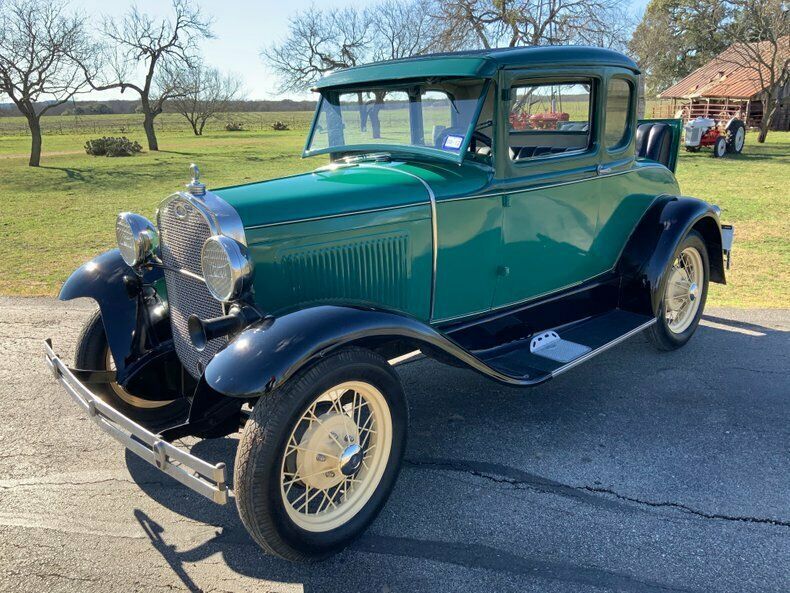 1931 Ford Model A 5 window coupe rumble seat