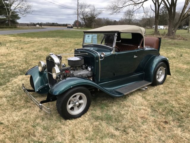 1931 Ford Model A Roadtser Convertible Rumble Seat