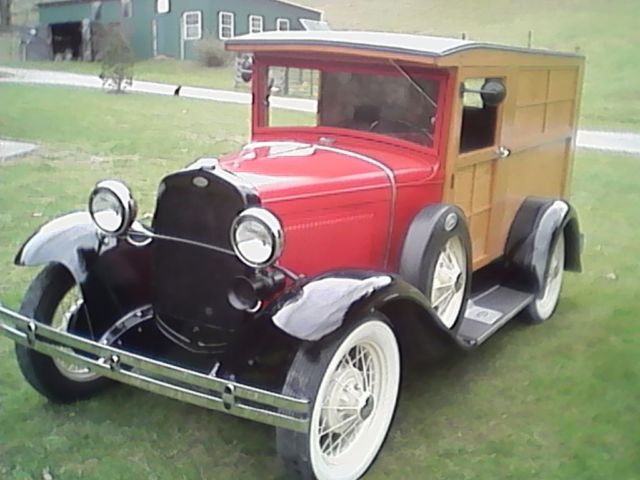 1931 Ford Model A Huckster Van/Woody
