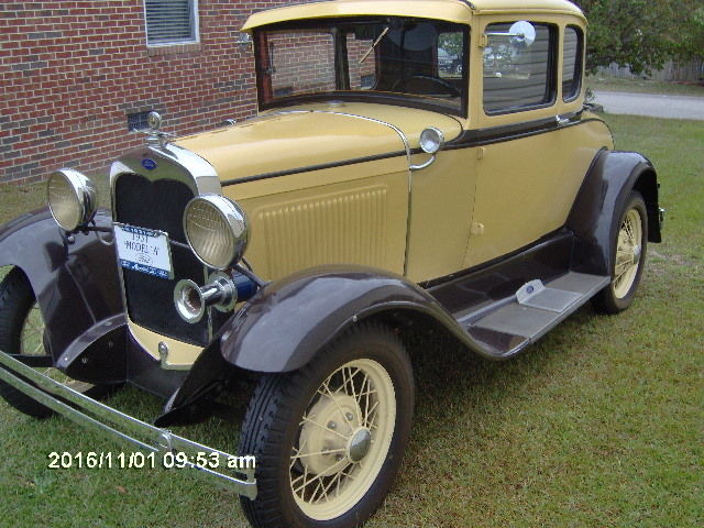 1931 Ford Model A deluxe coupe