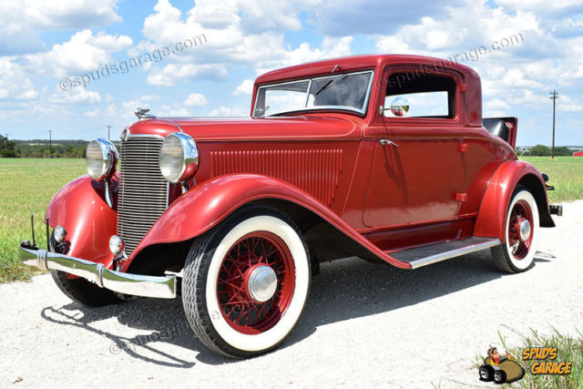 1932 DeSoto 3-Window Rumble Seat Coupe SC Standard 6