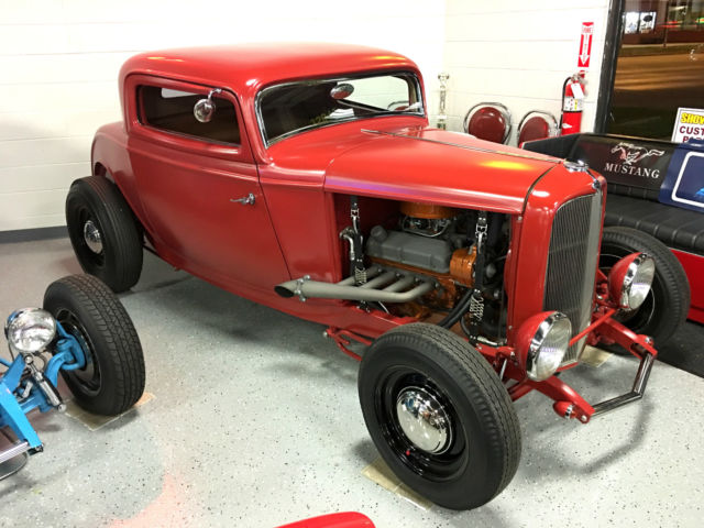 1932 Ford Model A THREE WINDOW COUPE