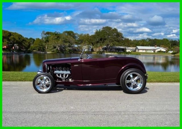 1932 Ford Street Rod 4 wheel disc brakes, power steering, Heights Front End