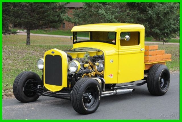 1932 Ford Other Pickups 32 Ford Street Rod Steel Body 350 Dual Quads