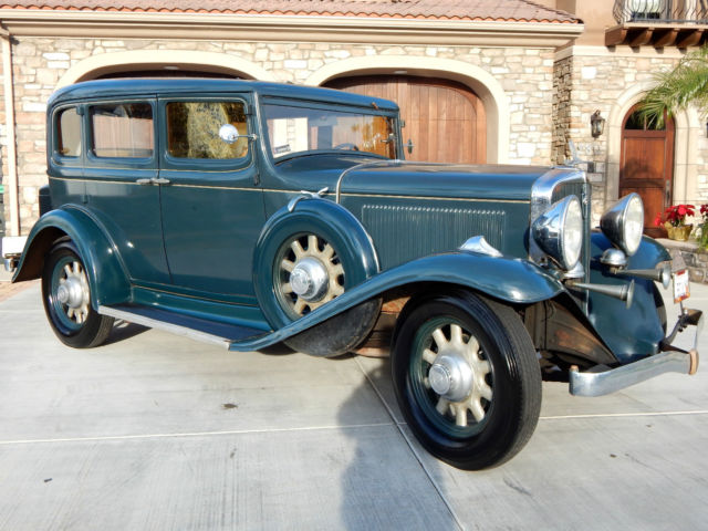 1932 Studebaker Dictator 8 Regal 4 Door Sedan with 50,000 Original Miles