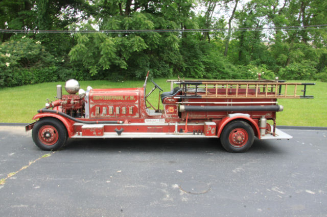 1933 Ahrens-Fox CT4 Firetruck *$864 Per Month* Covington, KY! Unrestored! for sale: photos ...