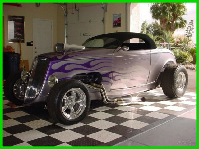 1933 Ford Custom Street Rod with Removable Soft Chop Top