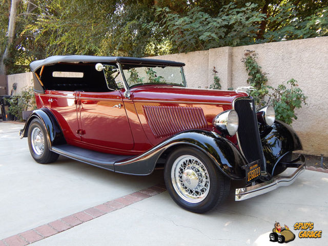 1933 Ford Phaeton Grand Touring Henry Steel Resto-Rod