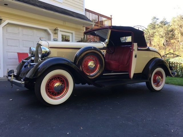 1933 Plymouth CABRIOLET PD CONVERTIBLE