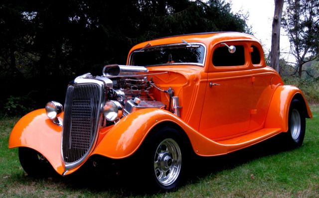 1934 Ford 5 Window Coupe Steel