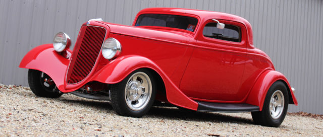 1934 Ford Coupe, 3 Window Coupe, 3 Window, Hot Rod, Outlaw Body / Chassis