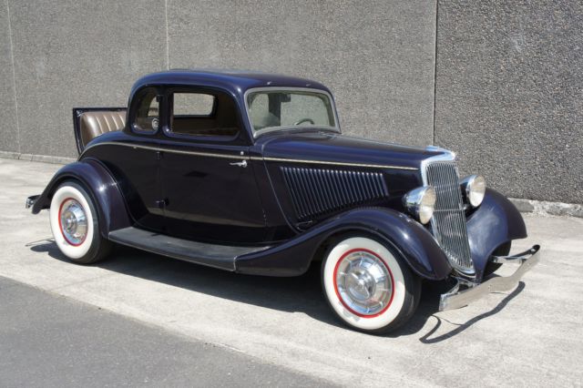 1934 Ford 5 WINDOW BUSINESS COUPE STOCK