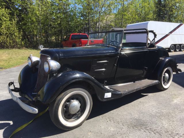 1934 Plymouth PE Deluxe Convertible Coupe