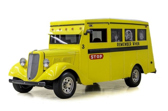1935 Ford Slantback School Bus --