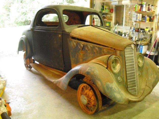 1935 Willys Rumble Seat Coupe Holden Body