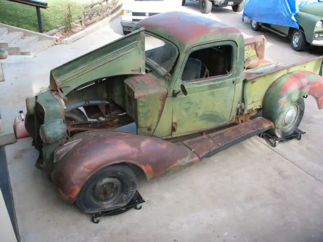 1936 Dodge Pickup Original Restoration Rod Parts Project For Sale Photos Technical Specifications Description