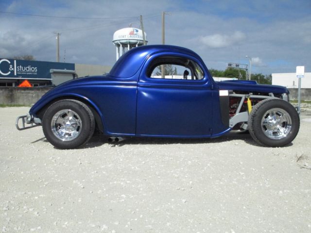 1936 Ford 1936 FORD 3 WINDOW COUPE X RACE CAR HOT RAT ROD SATIN PAINT