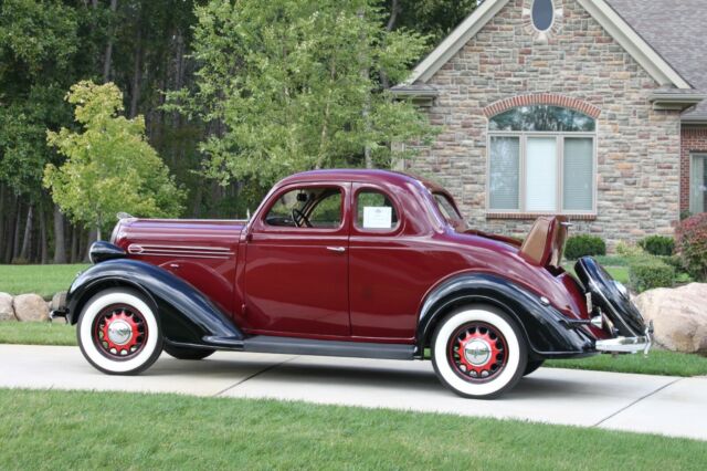 1936 Plymouth Rumble Seat Cpe P2 Deluxe