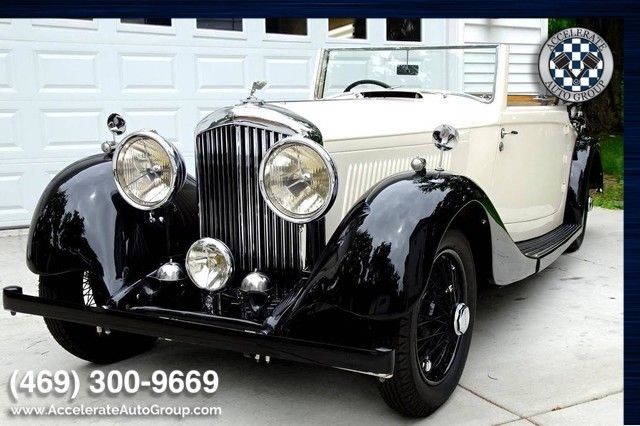 1937 Bentley 4.25 Liter Drop Head Coupe BEAUTIFUL, AUTHENTIC AND ULTRA RARE
