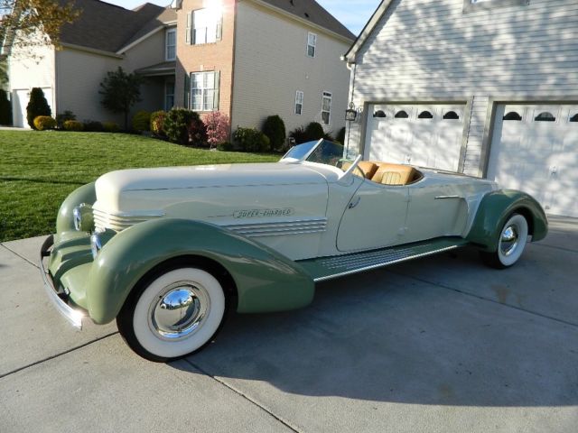 1937 Replica/Kit Makes Cord Coffin Nose Boat Tail Speedster Auburn